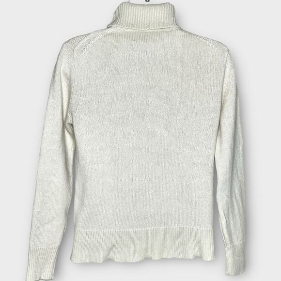 WILFRED Aritzia Luxe Cashmere Jara Sweater Cream Size XS quiet luxury - Picture 5 of 7